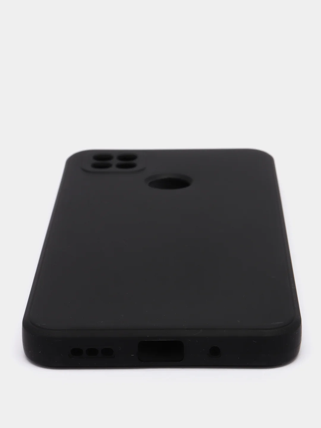 Черный чехол Xiaomi Redmi 9C, Redmi 9C NFC, Redmi 10A с бархатной подкладкой и защитой камеры