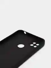 Черный чехол Xiaomi Redmi 9C, Redmi 9C NFC, Redmi 10A с бархатной подкладкой и защитой камеры