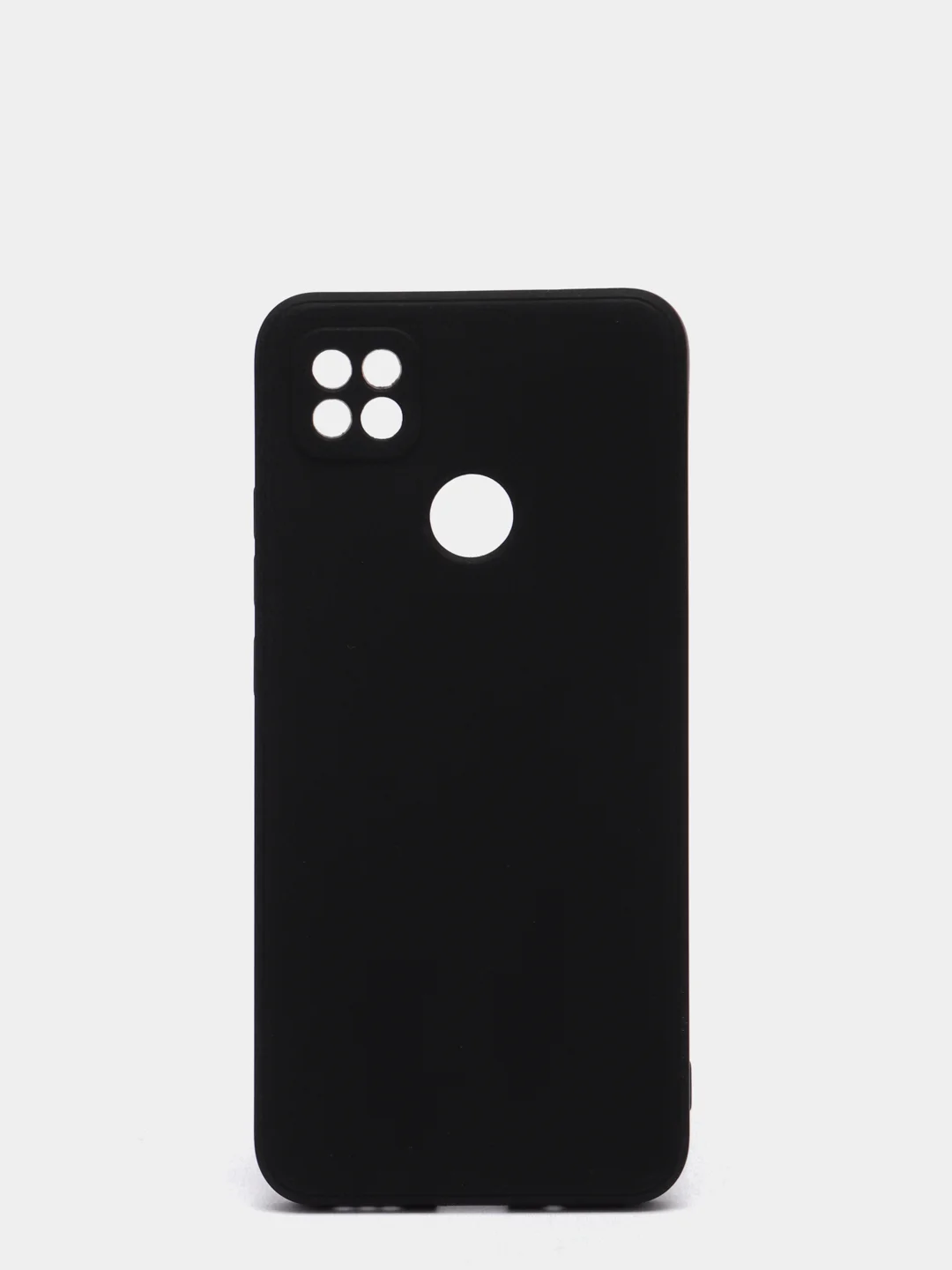 Черный чехол Xiaomi Redmi 9C, Redmi 9C NFC, Redmi 10A с бархатной подкладкой и защитой камеры