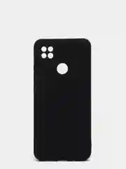 Черный чехол Xiaomi Redmi 9C, Redmi 9C NFC, Redmi 10A с бархатной подкладкой и защитой камеры