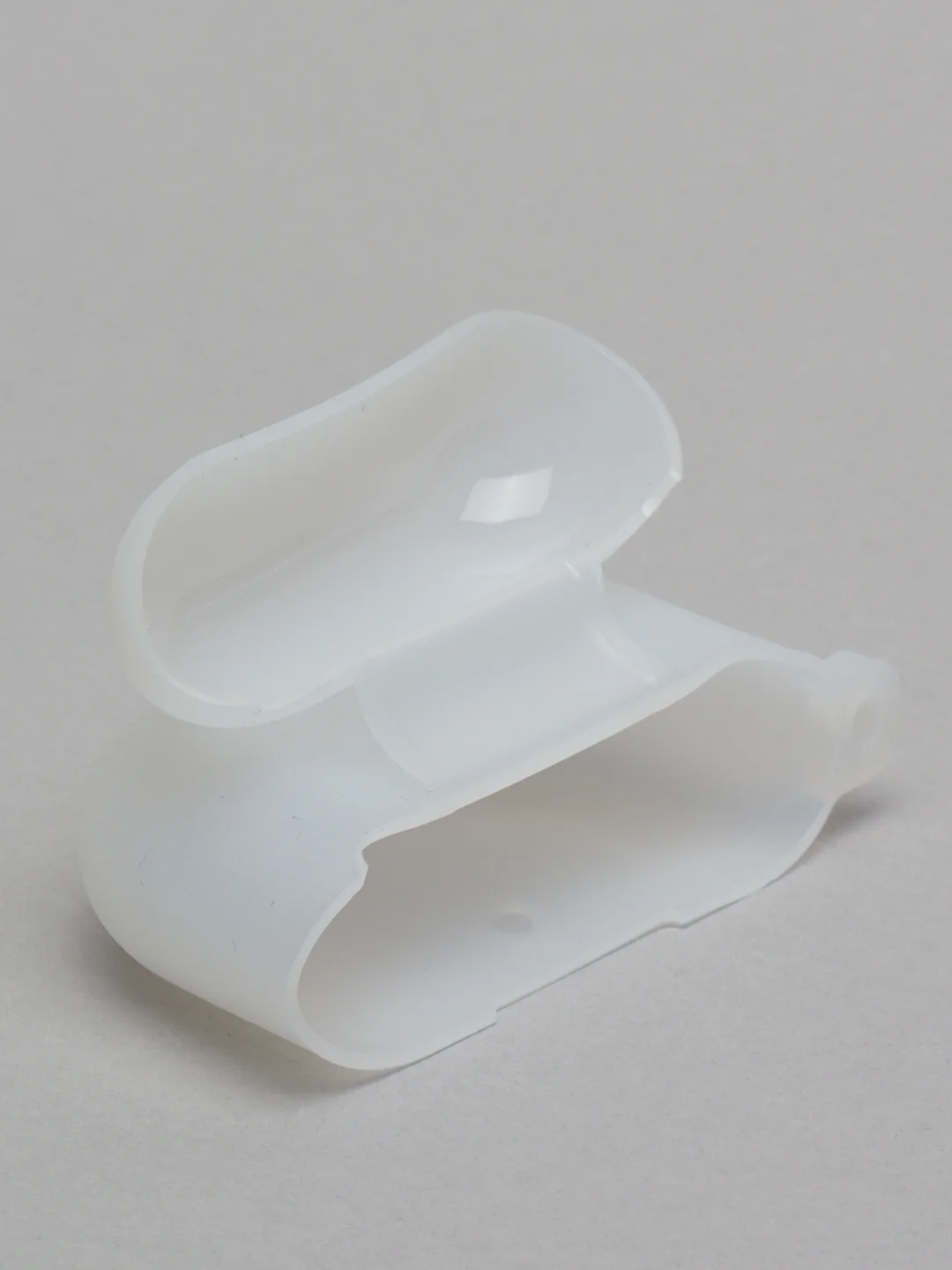 Прозрачный силиконовый чехол для наушников Apple Airpods 3, с карабином