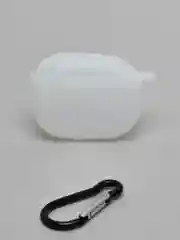 Прозрачный силиконовый чехол для наушников Apple Airpods 3, с карабином