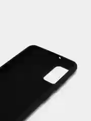 Черный чехол Silicone Cover для Samsung Galaxy A41, Самсунг Галакси А41 силиконовый