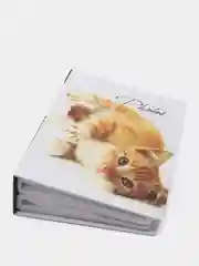 Желтый фотоальбом на 100 фотографий, 10*15 см