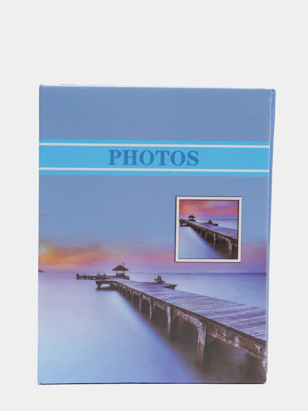 Бирюзовый фотоальбом на 100 фотографий, 10*15 см