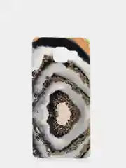 Хаки чехол Samsung Galaxy A3 2016 SM-A310 (Галакси А3 СМ-А310, силиконовый с мраморным рисунком