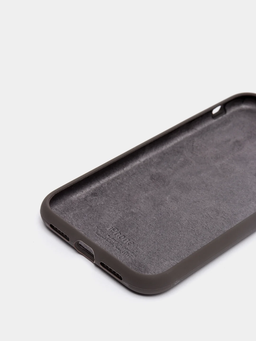 Угольный чехол Silicone Case ( Чехол силиконовый ) для iPhone XR