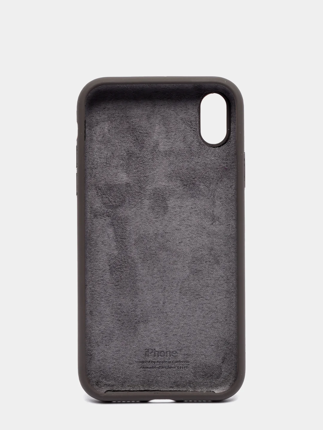 Угольный чехол Silicone Case ( Чехол силиконовый ) для iPhone XR