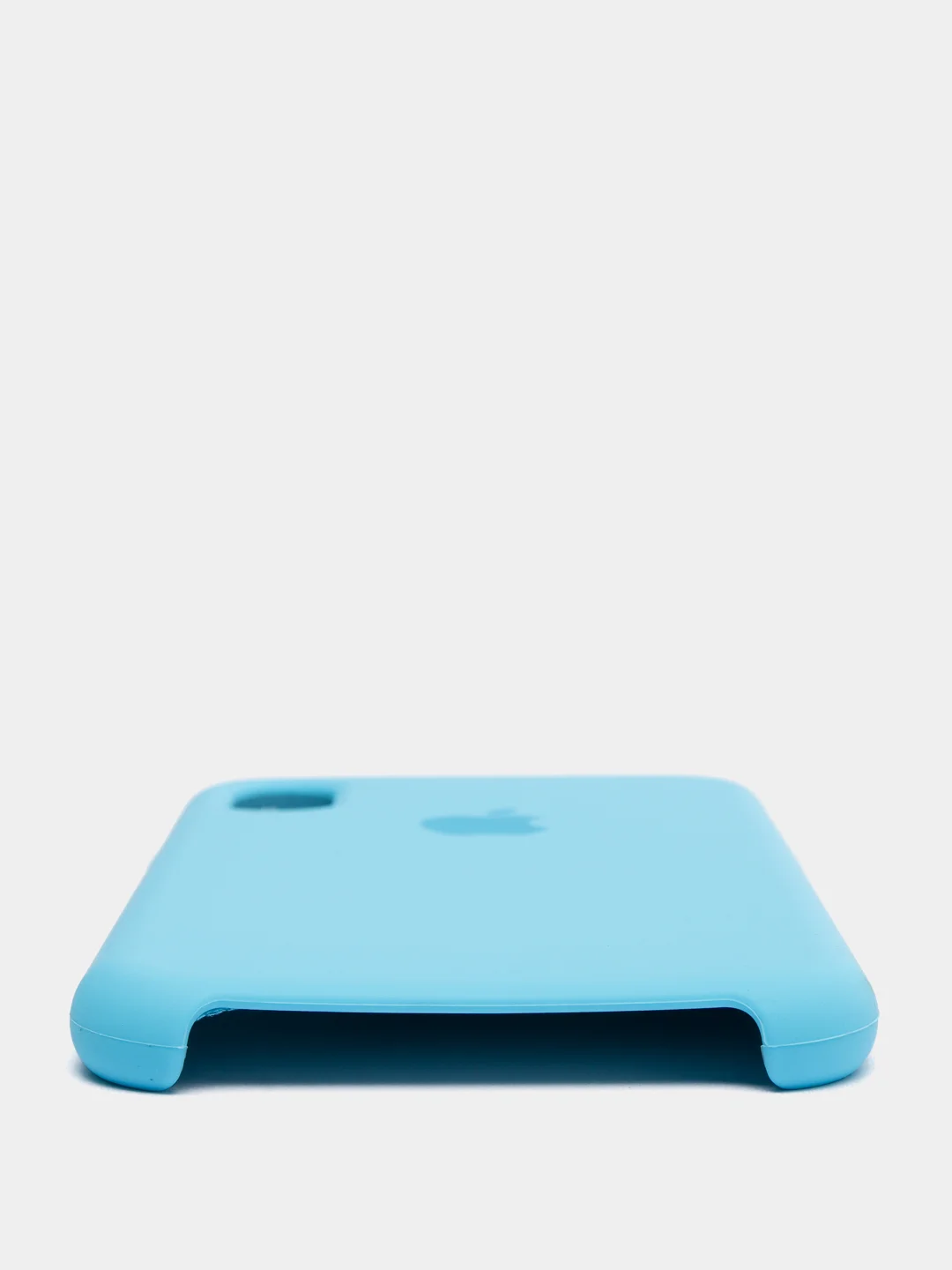 Голубой чехол Silicone Case ( Чехол силиконовый ) для iPhone X