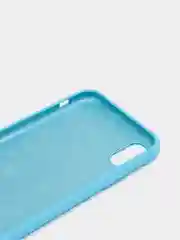 Голубой чехол Silicone Case ( Чехол силиконовый ) для iPhone X