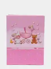 Вишнёвый фотоальбом детский на 100 фотографий 10*15см/ Фотоальбом 100 фото