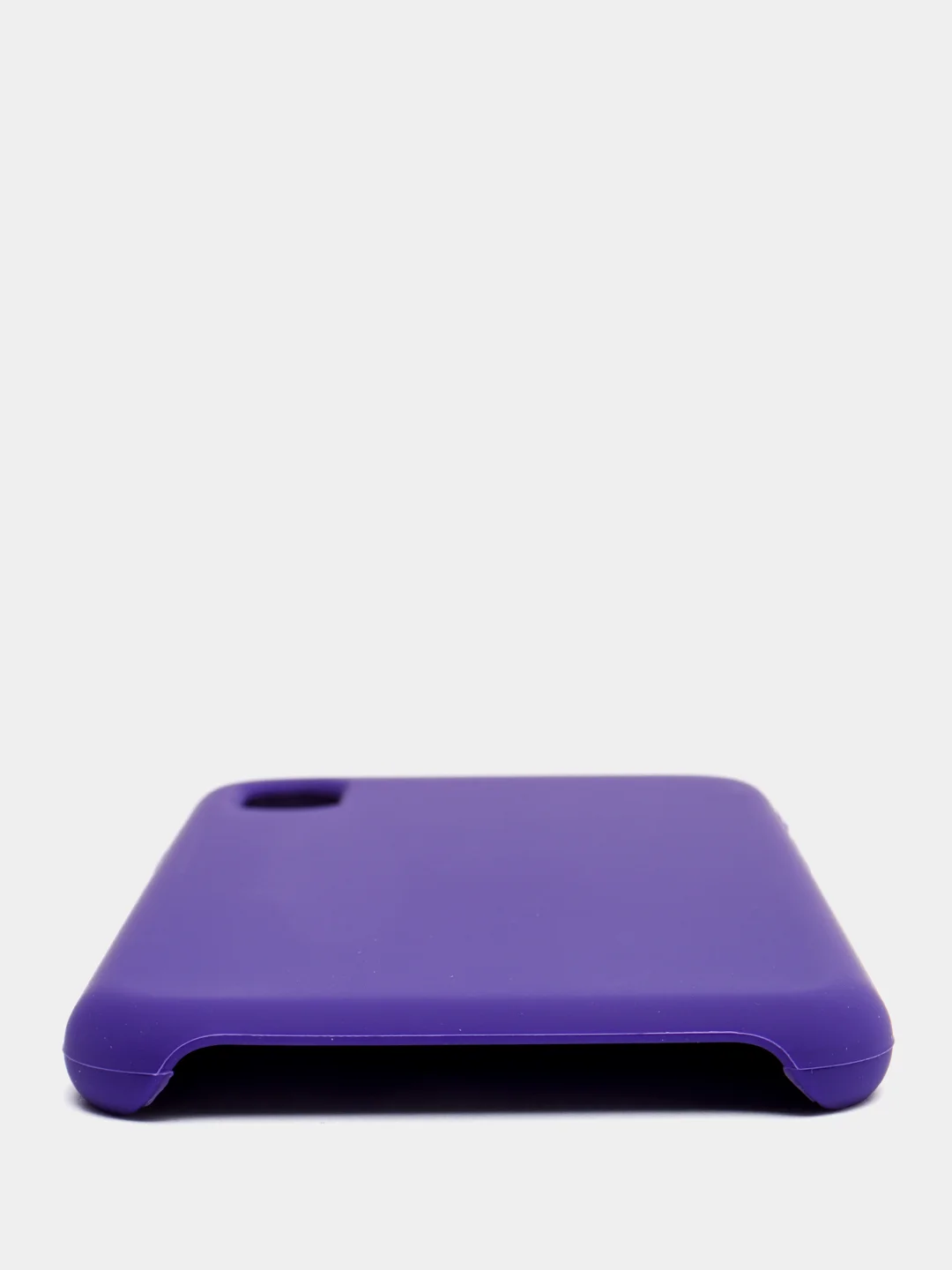 Фиолетовый чехол Silicone Case ( Чехол силиконовый ) для iPhone X