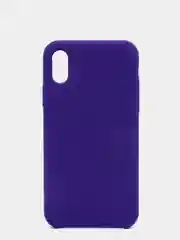 Фиолетовый чехол Silicone Case ( Чехол силиконовый ) для iPhone X