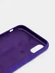 Фиолетовый чехол Silicone Case ( Чехол силиконовый ) для iPhone X