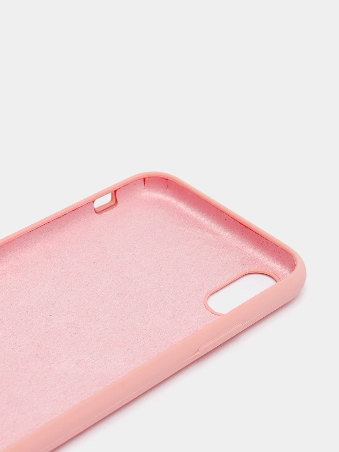Розовый чехол Silicone Case ( Чехол силиконовый ) для iPhone X