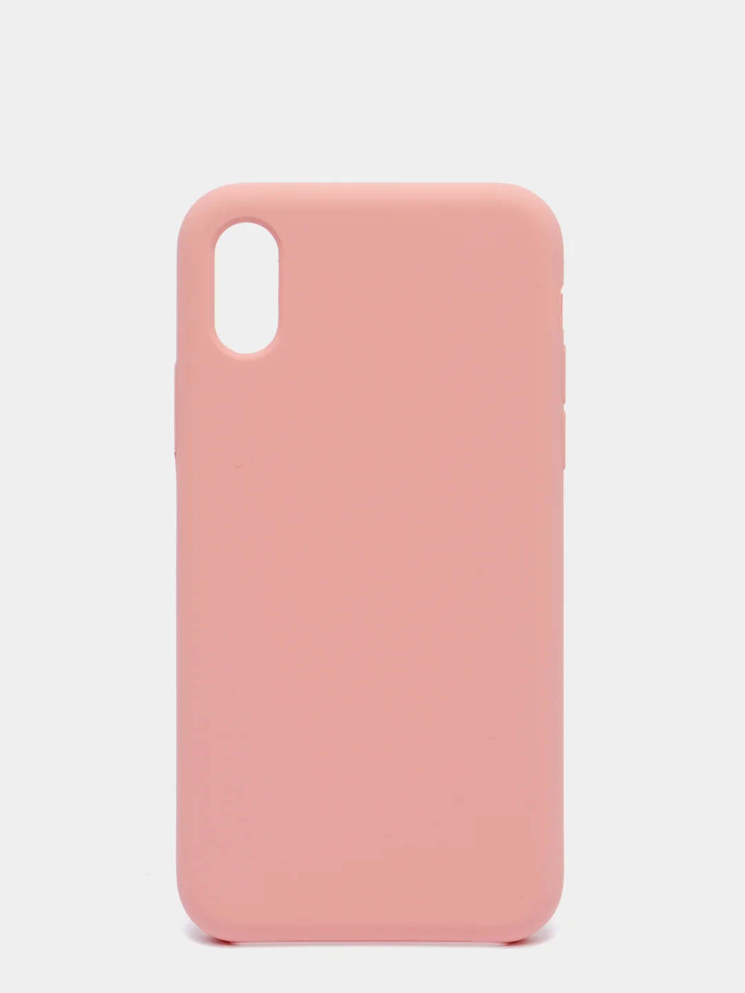 Розовый чехол Silicone Case ( Чехол силиконовый ) для iPhone X