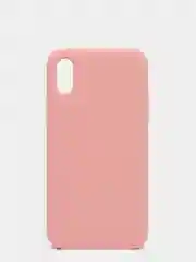 Розовый чехол Silicone Case ( Чехол силиконовый ) для iPhone X
