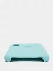 Бирюзовый чехол Silicone Case ( Чехол силиконовый ) для iPhone X