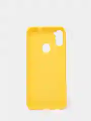 Желтый силиконовый чехол Samsung Galaxy A11 / M11, однотонный