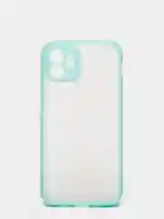 Бирюзовый чехол iPhone 12 матовый