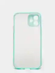 Бирюзовый чехол iPhone 12 матовый