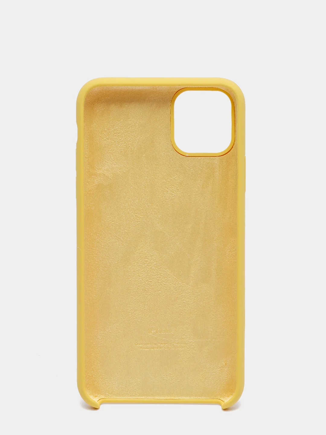 Желтый чехол Silicone Case для iPhone 11 / 11 PRO / 11 PRO MAX, силиконовый