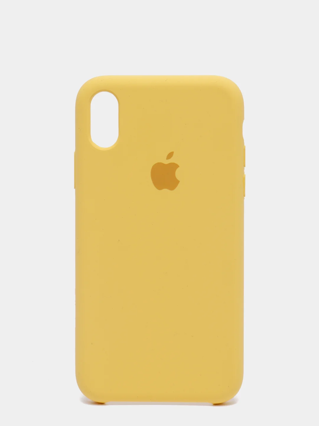 Желтый чехол Silicone Case ( Чехол силиконовый ) для iPhone XR