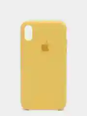 Желтый чехол Silicone Case ( Чехол силиконовый ) для iPhone XR