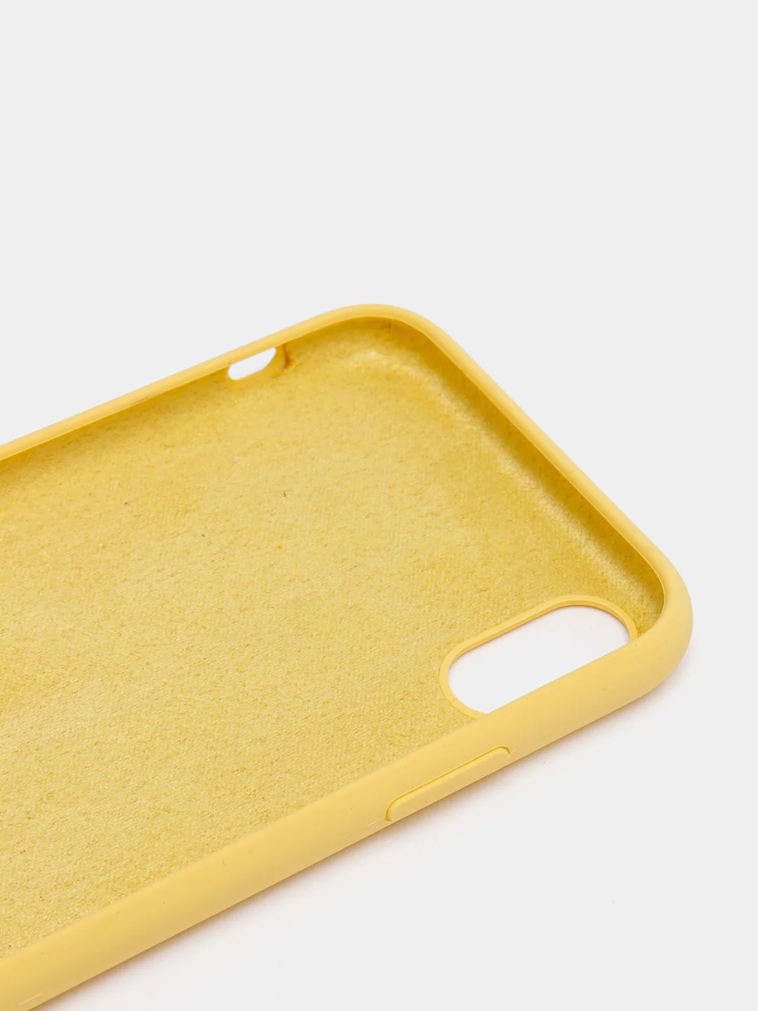 Желтый чехол Silicone Case ( Чехол силиконовый ) для iPhone XR