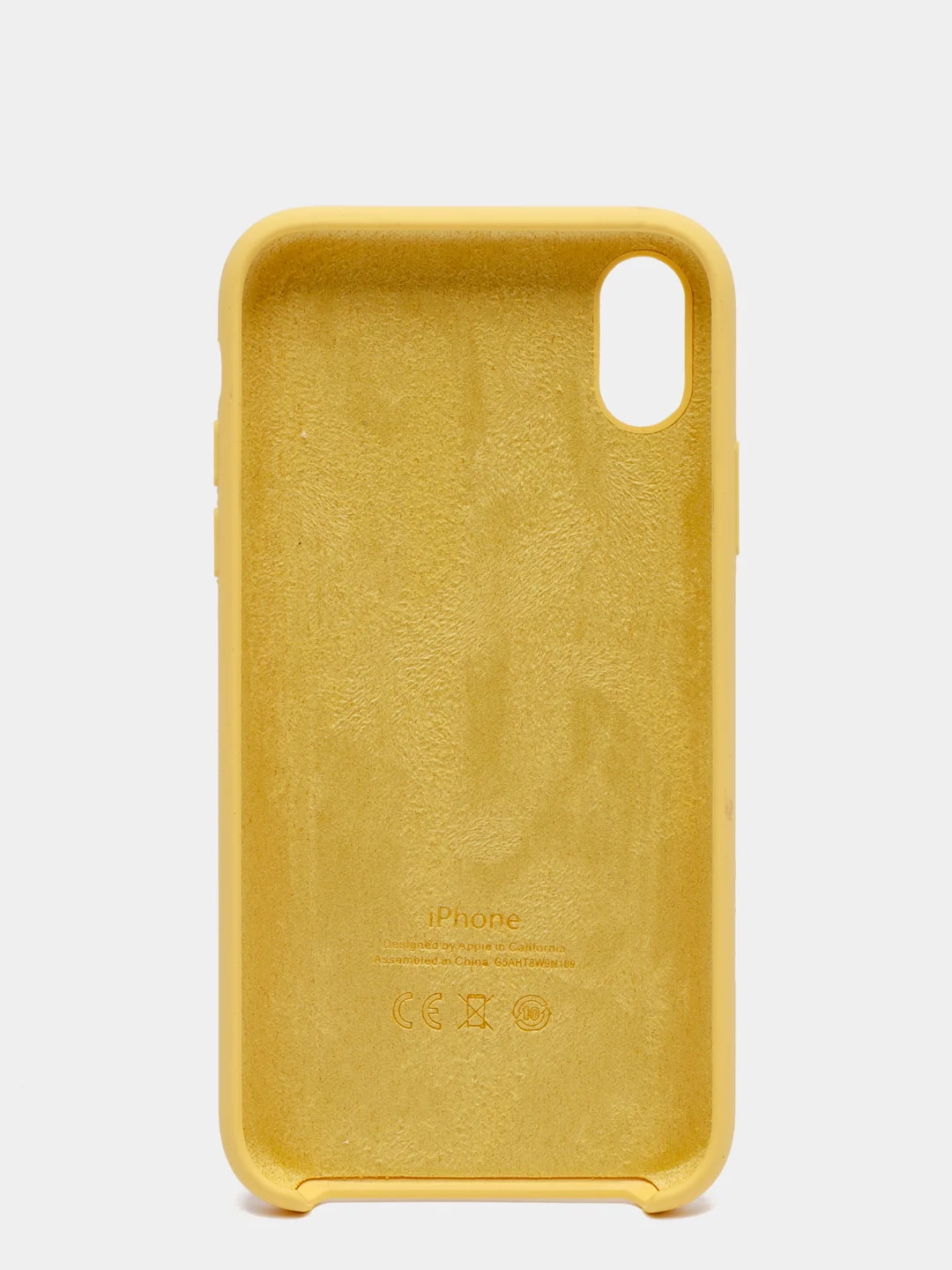 Желтый чехол Silicone Case ( Чехол силиконовый ) для iPhone XR