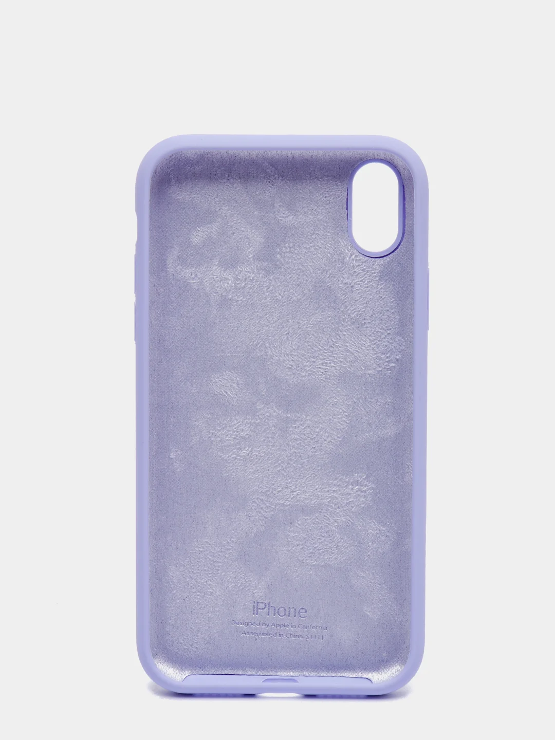 Лавандовый чехол Silicone Case ( Чехол силиконовый ) для iPhone XR
