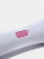 Белый вибратор "Пион"