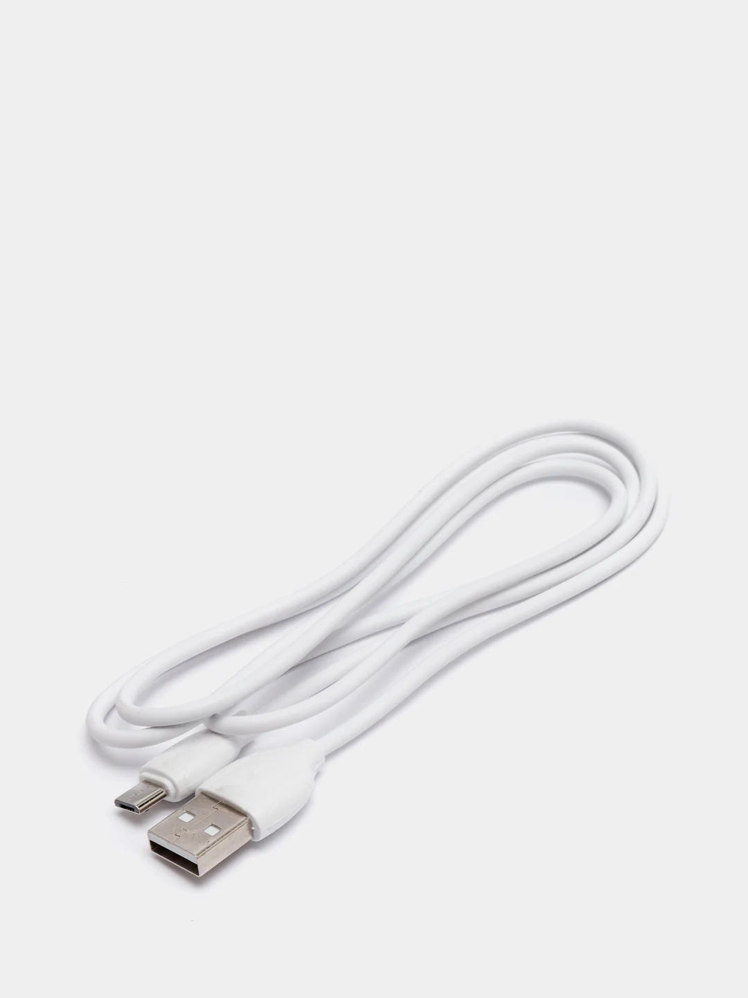 Белый зарядный кабель Borofone BX19 Micro USB