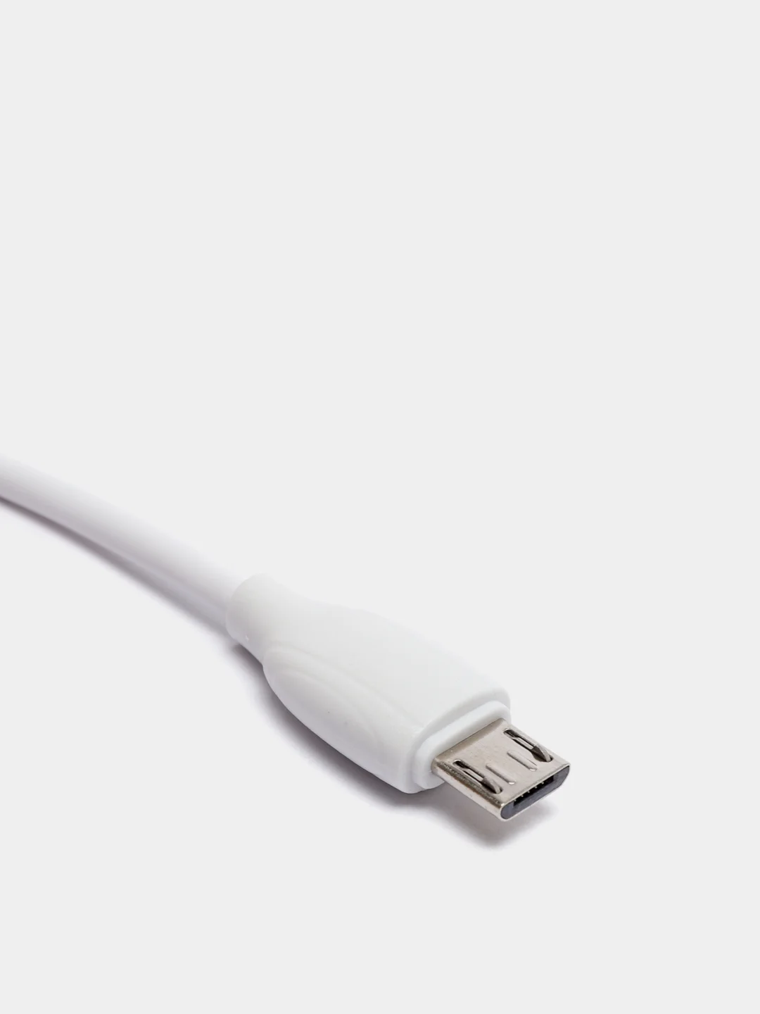 Белый зарядный кабель Borofone BX19 Micro USB