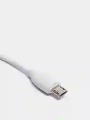 Белый зарядный кабель Borofone BX19 Micro USB