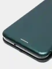 Зеленый чехол-книжка Honor 9c / Huawei P40 Lite E