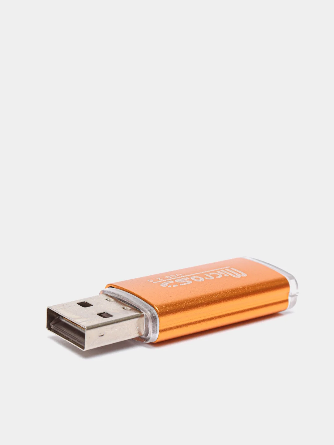 Золотой картридер microSD для чтения карт памяти USB 2.0