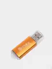 Золотой картридер microSD для чтения карт памяти USB 2.0