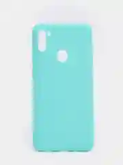 Бирюзовый силиконовый чехол Samsung Galaxy A11 / M11, однотонный