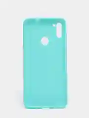 Бирюзовый силиконовый чехол Samsung Galaxy A11 / M11, однотонный