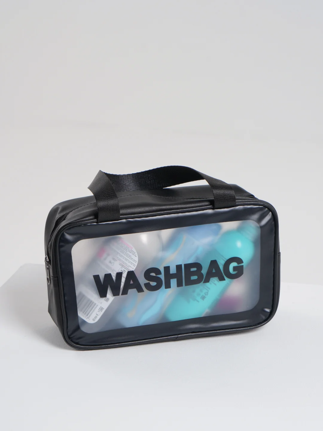 Черный косметичка-органайзер Washbag, 4 цвета