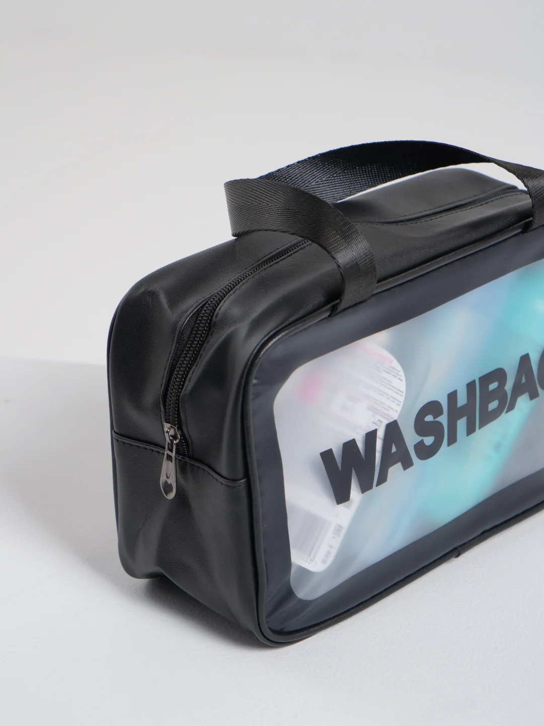 Черный косметичка-органайзер Washbag, 4 цвета