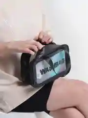 Черный косметичка-органайзер Washbag, 4 цвета