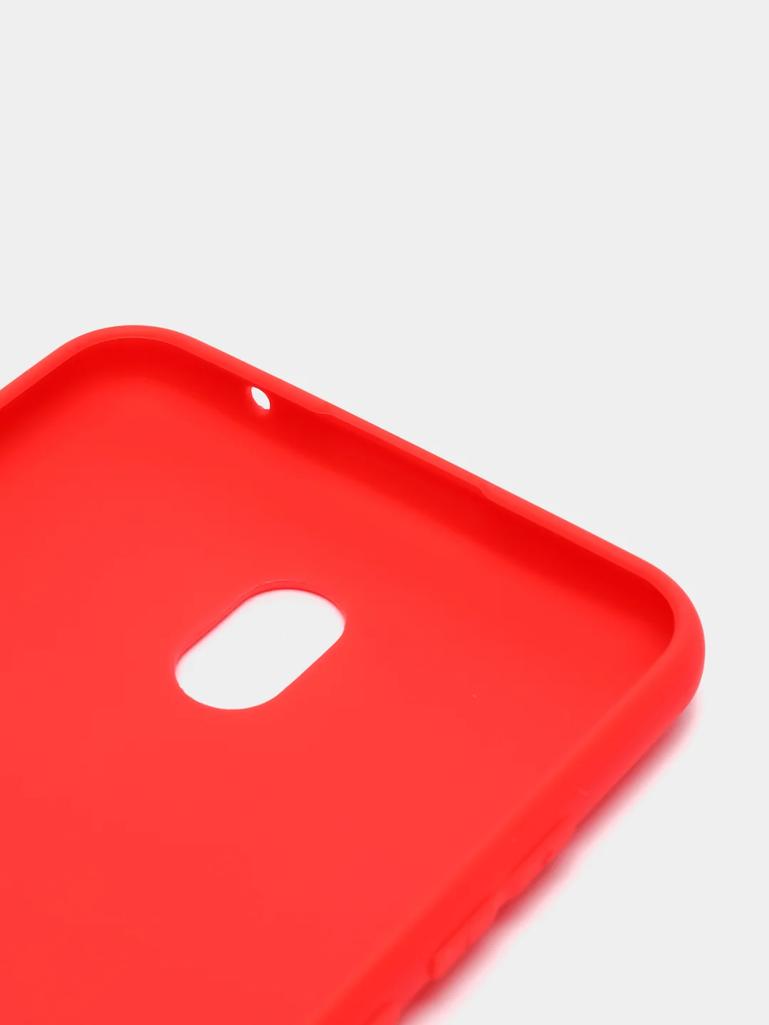 Красный чехол Xiaomi Redmi 8a силиконовый