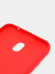 Красный чехол Xiaomi Redmi 8a силиконовый