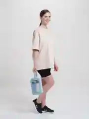 Голубой косметичка прозрачная WashBag, 4 цвета