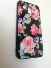 Силиконовый глянцевый с рисунком чехол Samsung J6 18