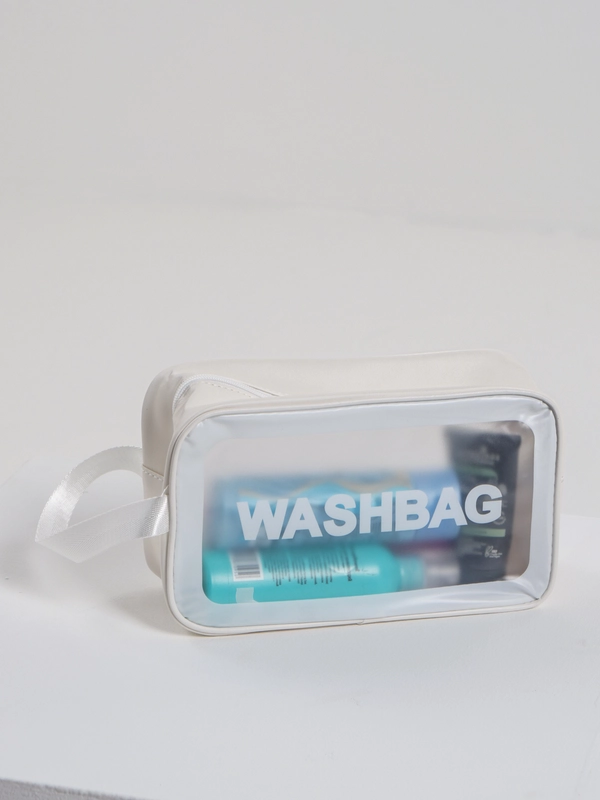 Косметичка прозрачная WashBag, 4 цвета