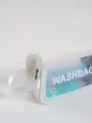 Белый косметичка прозрачная WashBag, 4 цвета