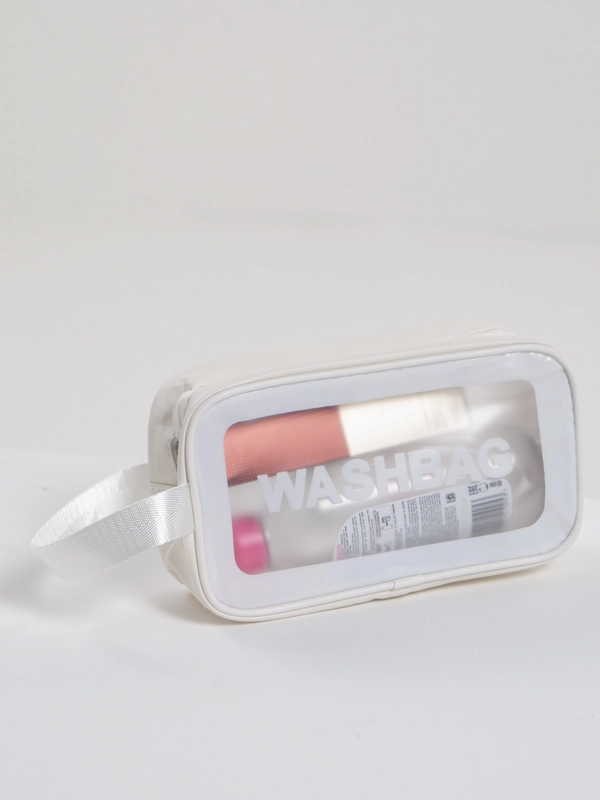 Косметичка прозрачная WashBag, 4 цвета
